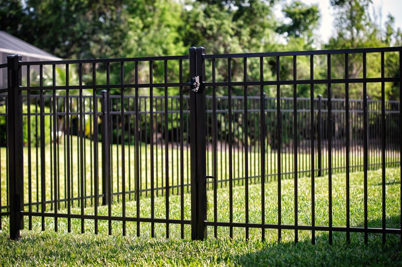 Modern Aluminum Fence