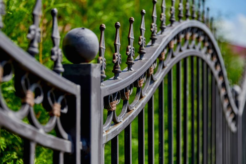Decorative Wrought Iron Fence
