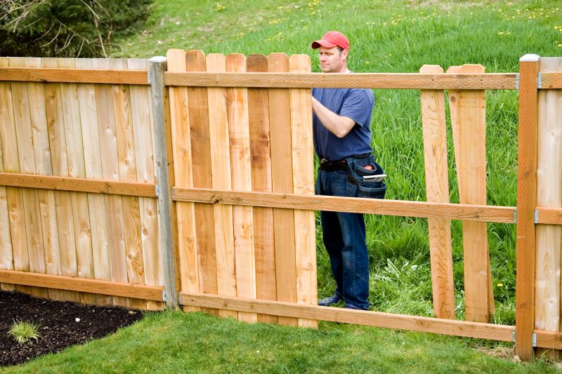 Fence Repairs in Fall