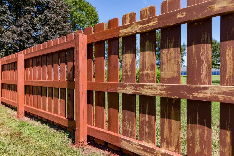 Fence Repair in Summer